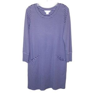 The Company Store Dress Long Sleeve with Pockets M